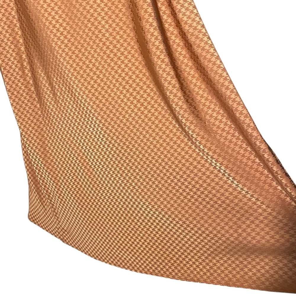 Torrid Shiny Brown Lace-Trim Slip Dress - Picture 3 of 7